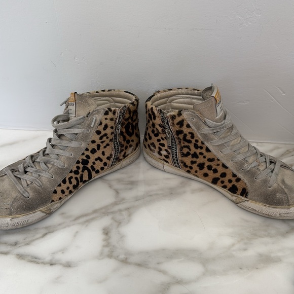 Golden goose sneakers- leopard and suede - Picture 3 of 5